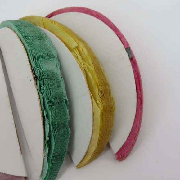 Vintage Easter Bunny Rabbit Basket Eggs Honeycomb Paper Table Decor Made in USA - Picture 12 of 16